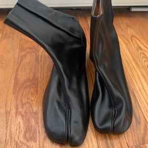 Authentic - leather tabi leather boots